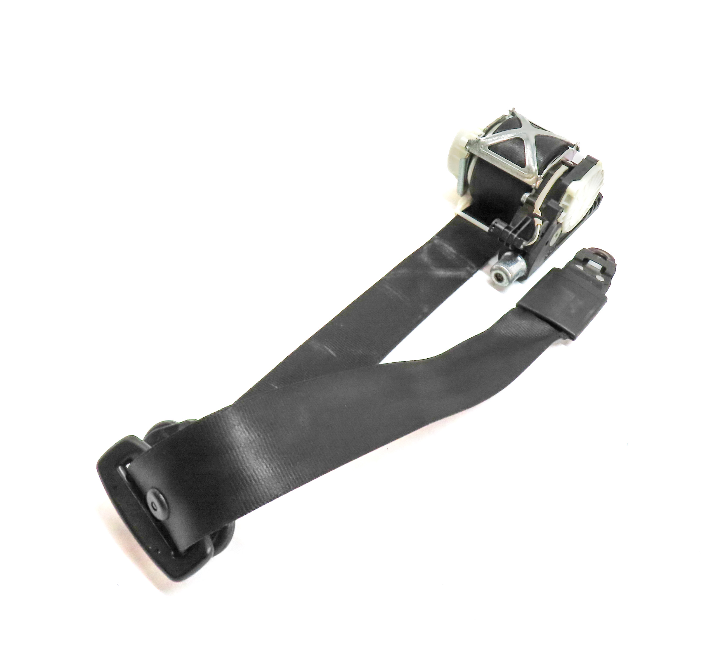 2007-2009 AUDI Q7 (4L) FRONT LEFT DRIVER SEAT SEATBELT RETRACTOR (Black) — exact item pictured